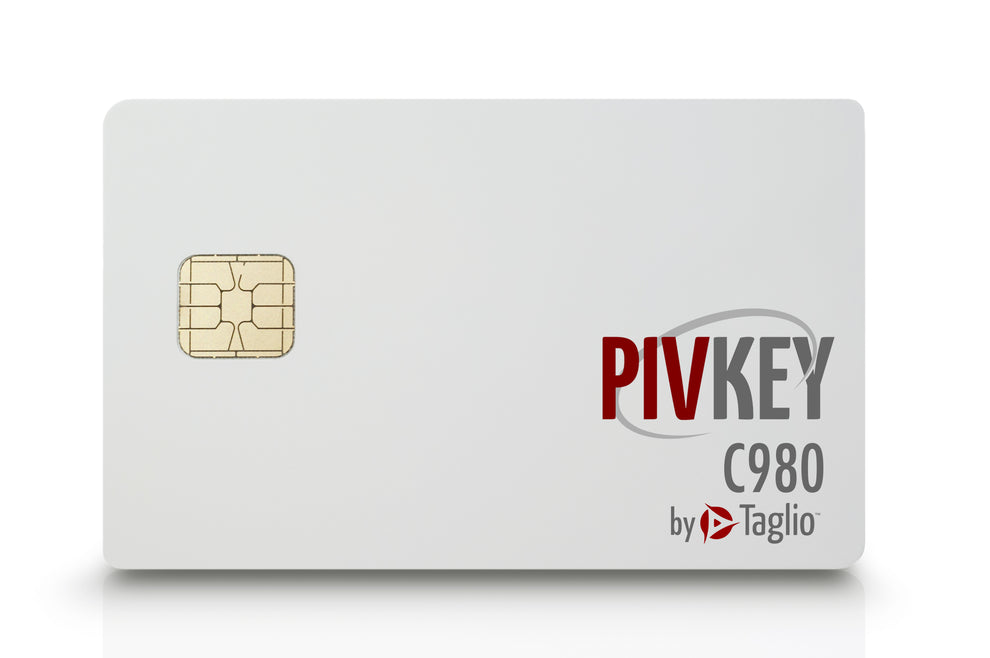 V2 Card PIVKey C980 v2 Enterprise Dual (Contact/Contactless) PKI Smart Card ...