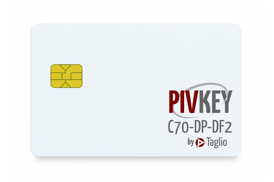 NEW! PIVKey C70-DP-DF2 Dual PKI Smart Card with Prox and DESFire EV2