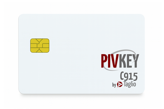 NEW! PIVKey C915 Dual (Contact/Contactless) PKI Smart Card